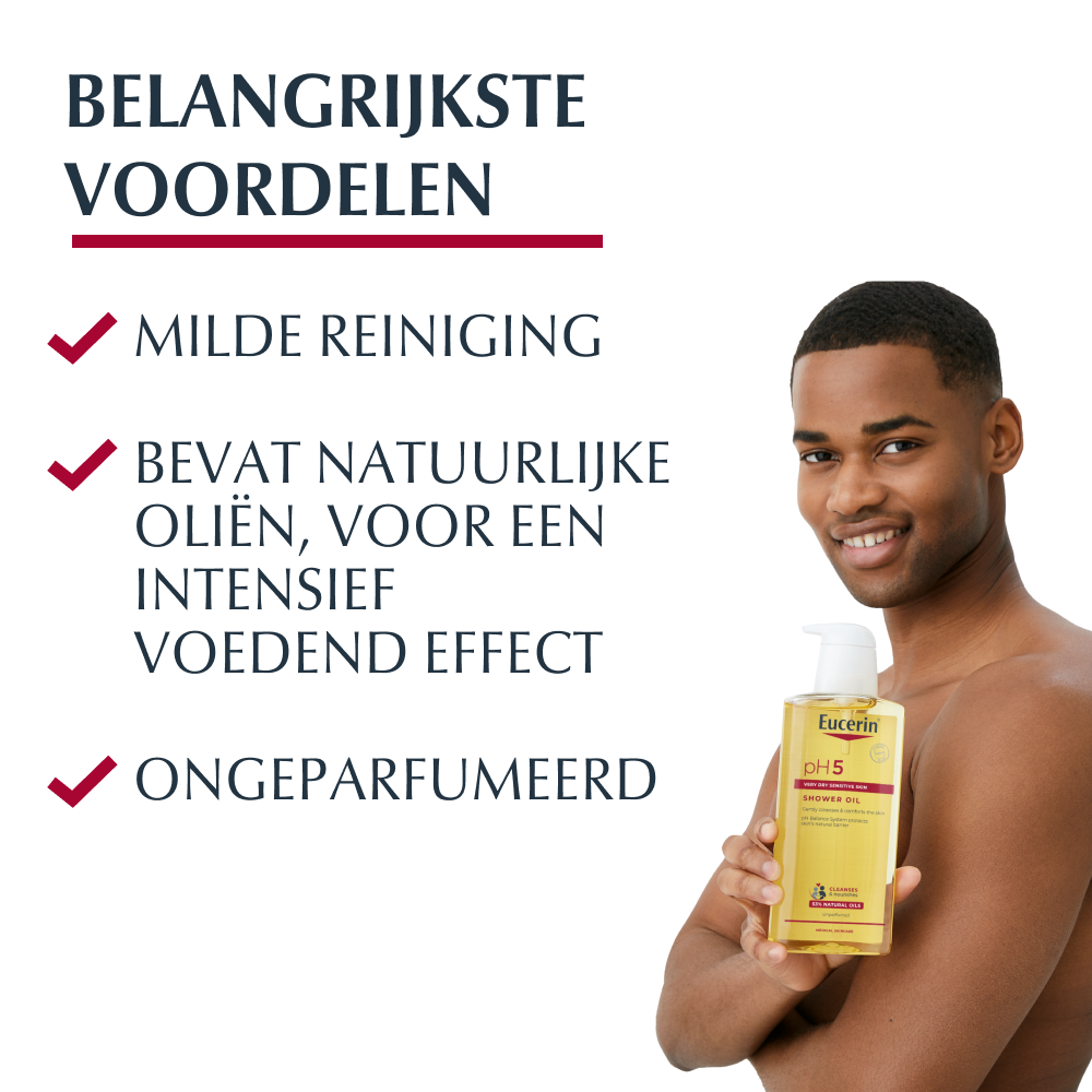 Eucerin pH5 Doucheolie Ongeparfumeerd 400ml